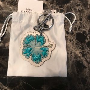 Coach Hawaiian Keychain NWT